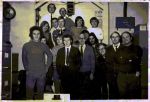 Top back: Ian Pollitt and George Jackson. <br>Middle row: Geoff Ardill, Mike Ku, Phil Cotteral, Brian Fairbrother, and Pete Maclease. <br>Bottom left: Pete Ruttins, Martin Bell, Paul Bullock, and Ron Glenn. <br>Bottom Right: ???, ???, Bob Maquire, Dave Cosham, Paul Banks, Stuart Trimble. 